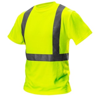 Darba, aizsardzības, augstas redzamības apģērbi // T-shirt ostrzegawczy, żółty, rozmiar S