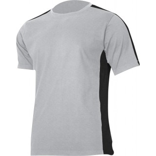 Töö-, kaitse-, kõrgnähtavusega riided // Koszulka t-shirt 180g/m2, szaro-czarna, "l", ce, lahti
