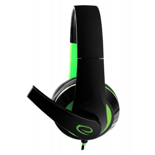 Austiņas // Headphones On-Ear // EGH300G Słuchawki z mikrofonem dla graczy Condor zielone
