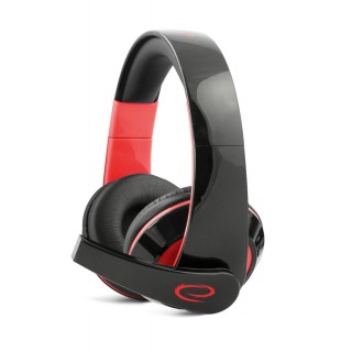 Headphones // Headphones On-Ear // EGH300R Esperanza słuchawki z mikrofonem gaming condor czerwone