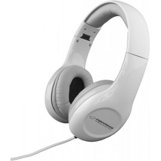 Kõrvaklapid // Headphones On-Ear // EH138W Słuchawki Audio Soul białe Esperanza