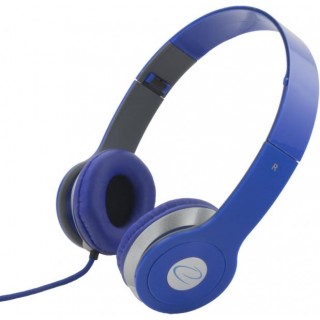 Audio Austiņas / Vadu / Bezvadu // Headphones On-Ear // EH145B Esperanza słuchawki audio techno niebieskie
