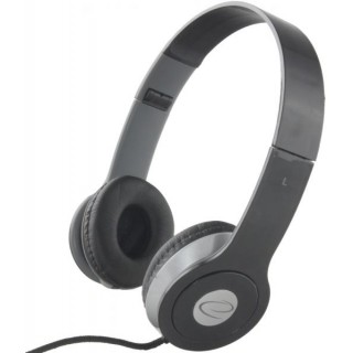 Headphones // Headphones On-Ear // EH145K Esperanza słuchawki audio techno czarne