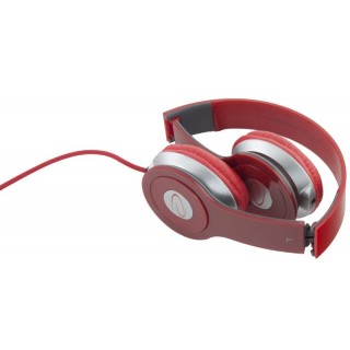 Audio Austiņas / Vadu / Bezvadu // Headphones On-Ear // EH145R Słuchawki Audio Techno czerwone Esperanza