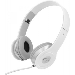 Headphones // Headphones On-Ear // EH145W Słuchawki Audio Techno białe Esperanza