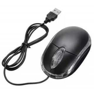 Klaviatuurid ja hiired // Arvuti hiired // AK190 Mini myszka optyczna przewodowa