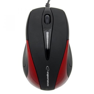Keyboards and Mice // Mouse Devices // EM102R Mysz przewodowa 3D optyczna USB  Sirius czerwona Esperanza