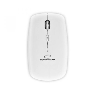Клавиатуры и мыши // Mышки // EM120W Mysz bezprzewodowa 2.4GHz 4D optyczna USB Saturn biała 