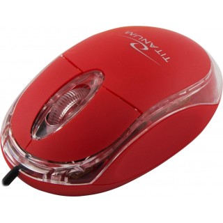 Klaviatuurid ja hiired // Arvuti hiired // TM102R Titanum mysz przewod. 3d opt. usb  raptor czerwona