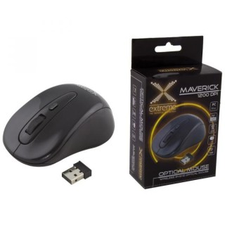 Klaviatūras un Peles // Peles // XM104K Mysz bezprzewodowa 2.4GHz 4D  optyczna USB Maverick Extreme