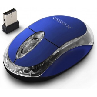 Klaviatuurid ja hiired // Arvuti hiired // XM105B Extreme mysz bezprz. 2.4ghz 3d opt. usb harrier niebieska
