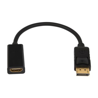 Connectors // Different Audio, Video, Data connection plug and sockets // 92-156# Przejściehdmi gniazdo hdmi-wtyk display port 0,2m