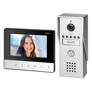 Doorpfones | Door Bels // Video doorphones HD // Wideodomofon LIRA (panel zewnętrzny + monitor) 4,3'', wyświetlacz kolorowy