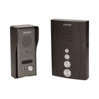 Doorpfones | Door Bels // Video doorphones HD // Zestaw domofonowy jednorodzinny, bezsłuchawkowy, czarny ELUVIO