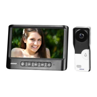 Video-Fonolukod  | Door Bels // Video-Fonolukod HD // Zestaw wideodomofonowy, bezsłuchawkowy, kolor, LCD 7", czarny, IMAGO
