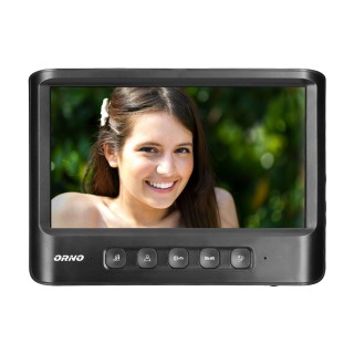 Doorpfones | Door Bels // Video doorphones HD // Wideo monitor bezsłuchawkowy, kolorowy, LCD 7", do zestawu z serii IMAGO, otwieranie bramy, czarny