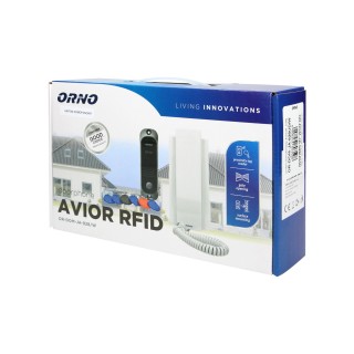 Doorpfones | Door Bels // Video doorphones HD // Unifon do rozbudowy domofonów z serii AVIOR, biały