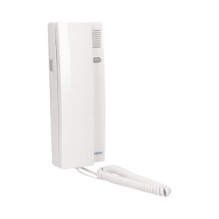 Doorpfones | Door Bels // Video doorphones HD // Unifon wielolokatorski do instalacji 2-żyłowych, biały