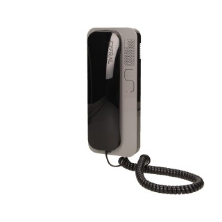 Doorpfones | Door Bels // Video doorphones HD // Unifon wielolokatorski do instalacji 4,5,6-żyłowych SMART 5P, CYFRAL, czarno-szary
