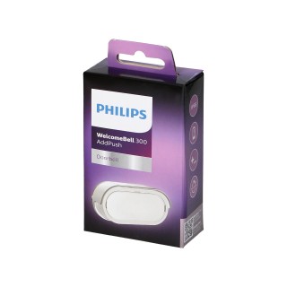Doorpfones | Door Bels // Door Bels // Philips WelcomeBell AddPUSH, przycisk bezprzewodowy do rozbudowy dzwonków Philips