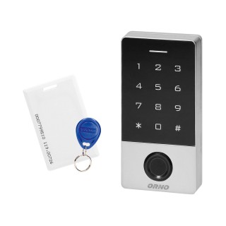 Turvasüsteemid // Alarm button // Zamek szyfrowy dotykowy z czytnikiem kart i breloków zbliżeniowych IP68, 2 przekaźniki 3A