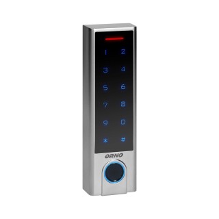 Security systems // Alarm button // Zamek szyfrowy dotykowy z czytnikiem kart i breloków zbliżeniowych oraz czytnikiem linii papilarnych oraz Bluetooth, SUPER WĄSKI IP68, z przekaźnikiem 3A, z oprogramowaniem TUYA
