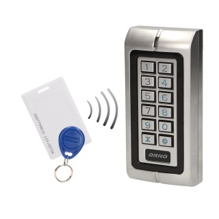 Apsaugos sistemos // Alarm button // Zamek szyfrowy hermetyczny z czytnikiem kart i breloków zbliżeniowych, IP68