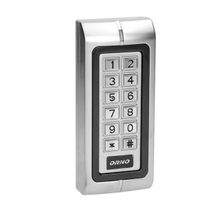 Turvasüsteemid // Alarm button // Zamek szyfrowy wąski z czytnikiem kart i breloków zbliżeniowych, IP44 , 1 przekaźnik 3A , wymiary 128x82x28 mm
