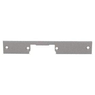 Система безопасности // Электромагнитные замки и аксессуары для дверей // Szyld prosty, symetryczny, krótki, niklowany,159 mm
