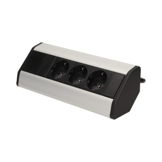 Elektrimaterjalid // Mööbli elektrilülitid ja pistikupesad, USB pistikupesad // Gniazdo meblowe bez wyłącznika, 3x2P+Z (Schuko), z przewodem 1,8m