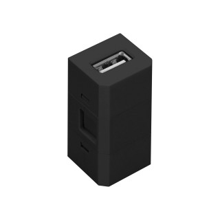 Electric Materials // Furniture electrical switches and sockets, USB sockets // Kostka z gniazdem USB do gniazda meblowego OR-GM-9011/B lub OR-GM-9015/B