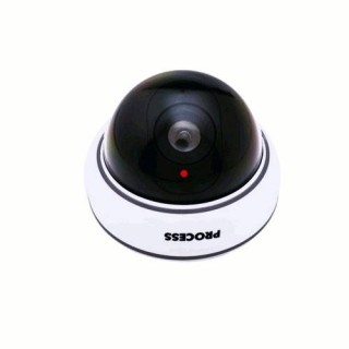 Videonovērošanas kameru sistēmas // Kameru aksesuārs // Atrapa kamery kopułkowa, dioda LED, DC2300