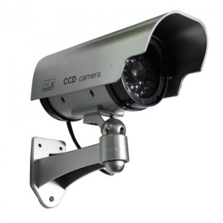 Videovalve // Kaamera tarvikud // Atrapa kamery monitorującej CCTV, bateryjna