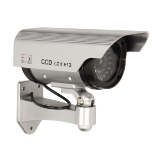Video surveillance // Analog camera accessories // Atrapa kamery monitorującej CCTV, bateryjna