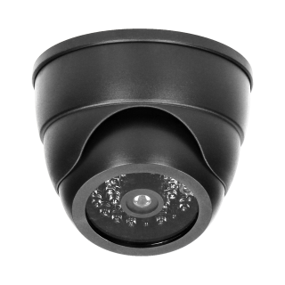 Videonovērošanas kameru sistēmas // Kameru aksesuārs // Atrapa kamery monitorującej z podczerwienią CCTV, bateryjna, MINI