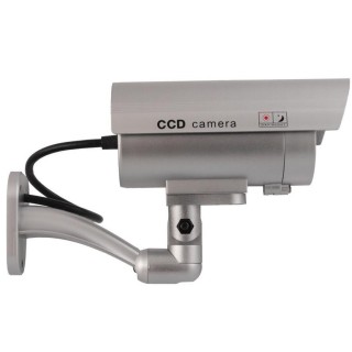 Videovalve // Kaamera tarvikud // Atrapa kamery tubowej, diody IR LED, srebrna, IR9000S