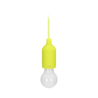 Apgaismojums LED // New Arrival // Bateryjna lampka nocna na sznurku 1W LED, 3 x AAA, limonkowa