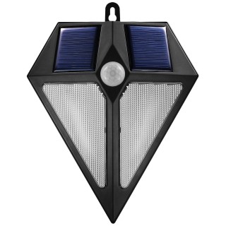 Apgaismojums LED // New Arrival // Lampa LED Maclean, Solarna, Ścienna, Z czujnikiem ruchu, 6 LED, 2x solar, MCE168