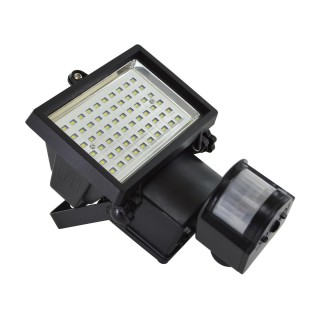 Apgaismojums LED // New Arrival // Lampa solarna naświetlacz led 60 diod smd z czujnikiem ruchu i zmierzchu