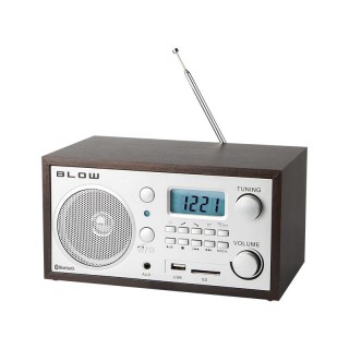 Audio and HiFi sistēmas // Radio un Citas audio ierīces // 77-531# Radio przenośne analogowe fm bt blow ra2