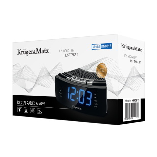 Audio and HiFi systems // Radio Clock // Radiobudzik Kruger&amp;Matz KM 813