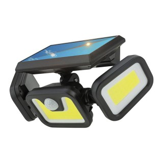 Rokas un Galvas Lukturīši LED // Rokas Lukturis LED // 67-495# Lampa uliczna solarna 3 reflektory + czujnik
