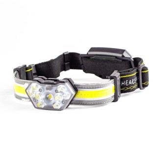 Handheld and Head LED Flashlights // LED Handheld Flashlights // Latarka lampa czołowa led lh04 amio-02826