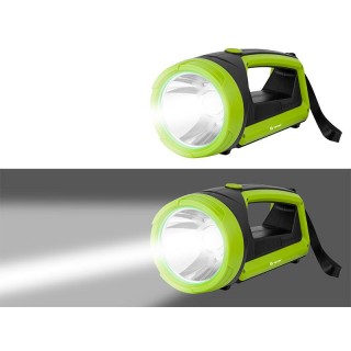 Handheld and Head LED Flashlights // LED Handheld Flashlights // Latarka TRACER szperacz 3600mAh Green z power bankiem
