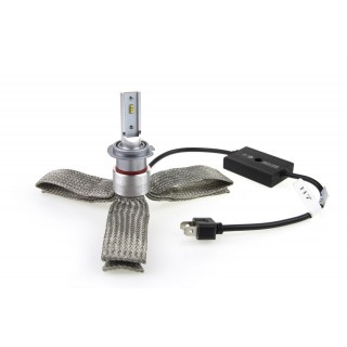 LED valgustus // Light bulbs for CARS // Żarówki samochodowe led seria rs+ canbus h7 50w canbus slim amio-01083