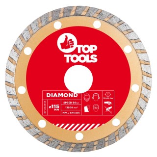 Home and Garden Products // Accessories for grinders, drills and screwdrivers // Tarcza diamentowa 115 x 22.2 mm, turbo