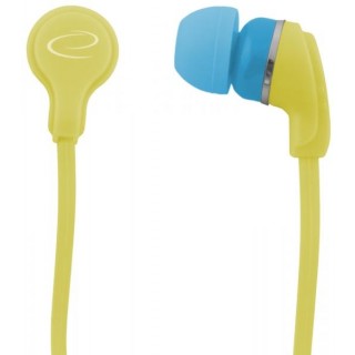 Наушники // Headphones => In-Ear // EH147Y Słuchawki douszne Neon żółte Esperanza