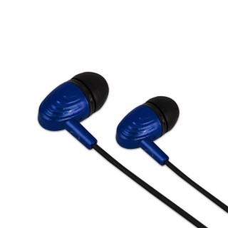 Ausinės // Headphones => In-Ear // EH193KB Esperanza słuchawki douszne z mikrofonem eh193 czarno-niebieskie