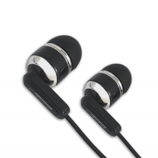 Наушники // Headphones => In-Ear // EH194K Esperanza słuchawki douszne z mikrofonem eh194 czarne