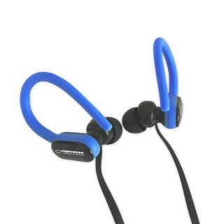 Наушники // Headphones => In-Ear // EH197KB Esperanza słuchawki douszne z mikrofonem eh197 czarno-niebieskie